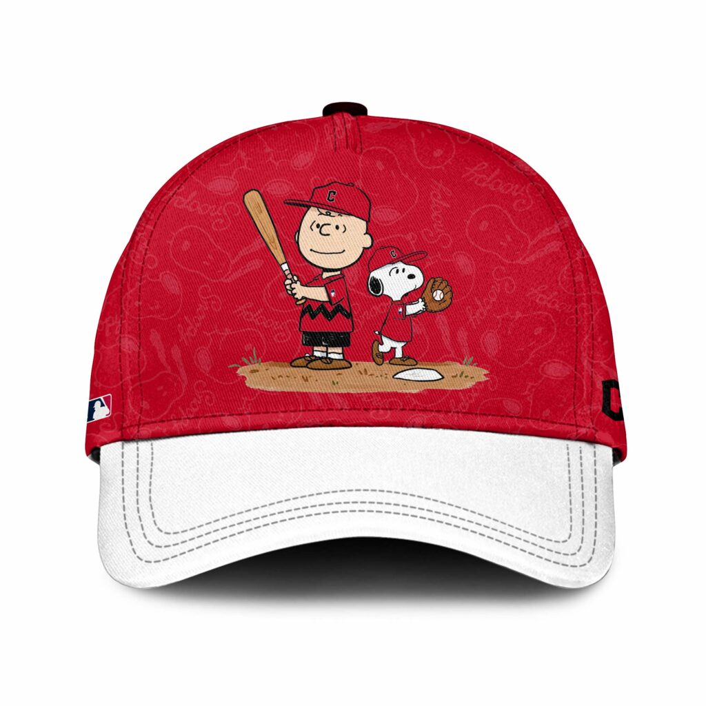 Cleveland Guardians MLB “75th Anniversary of Peanuts” Snoopy Special Edition Jersey2025