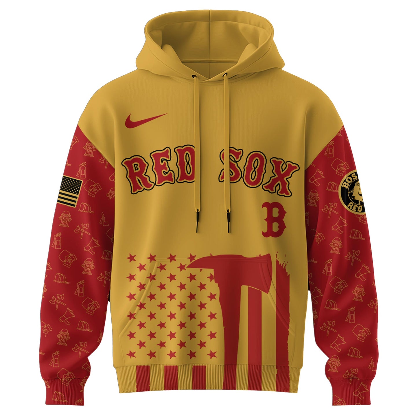 Boston Red Sox MLB x Firefighter Appreciation Night Special Edition Hoodie 2025