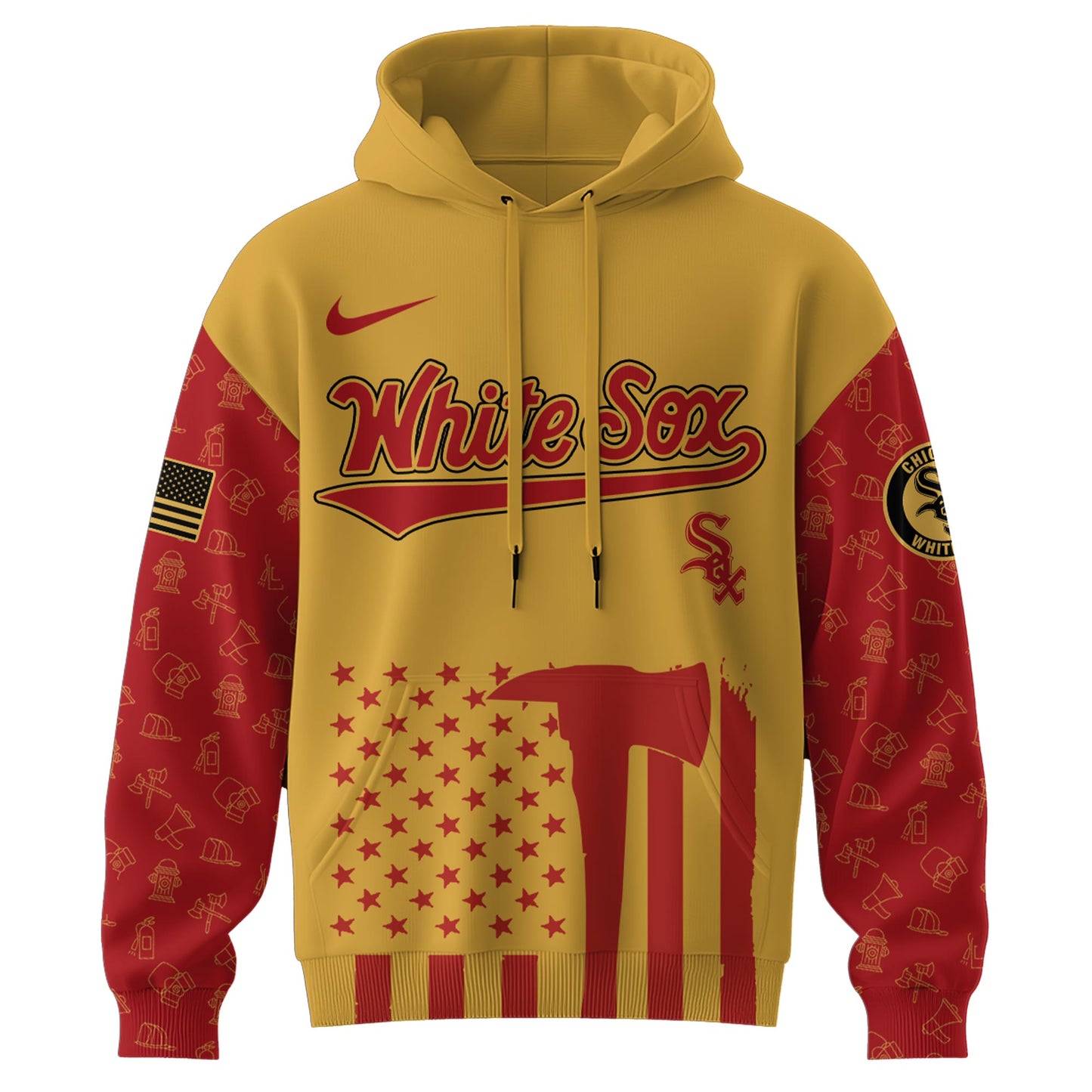 Chicago White Sox MLB x Firefighter Appreciation Night Special Edition Hoodie 2025