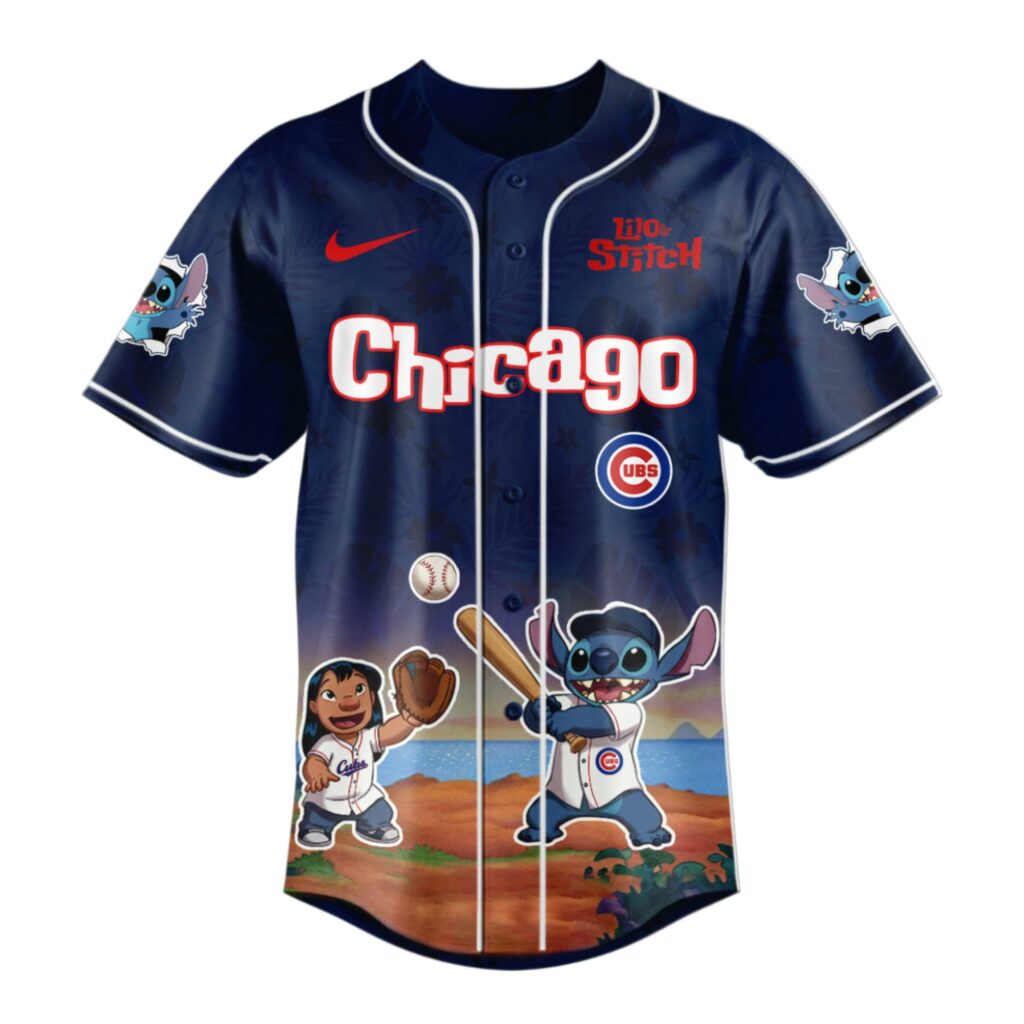 Chicago Cubs x Lilo & Stitch Limited Edition Jersey