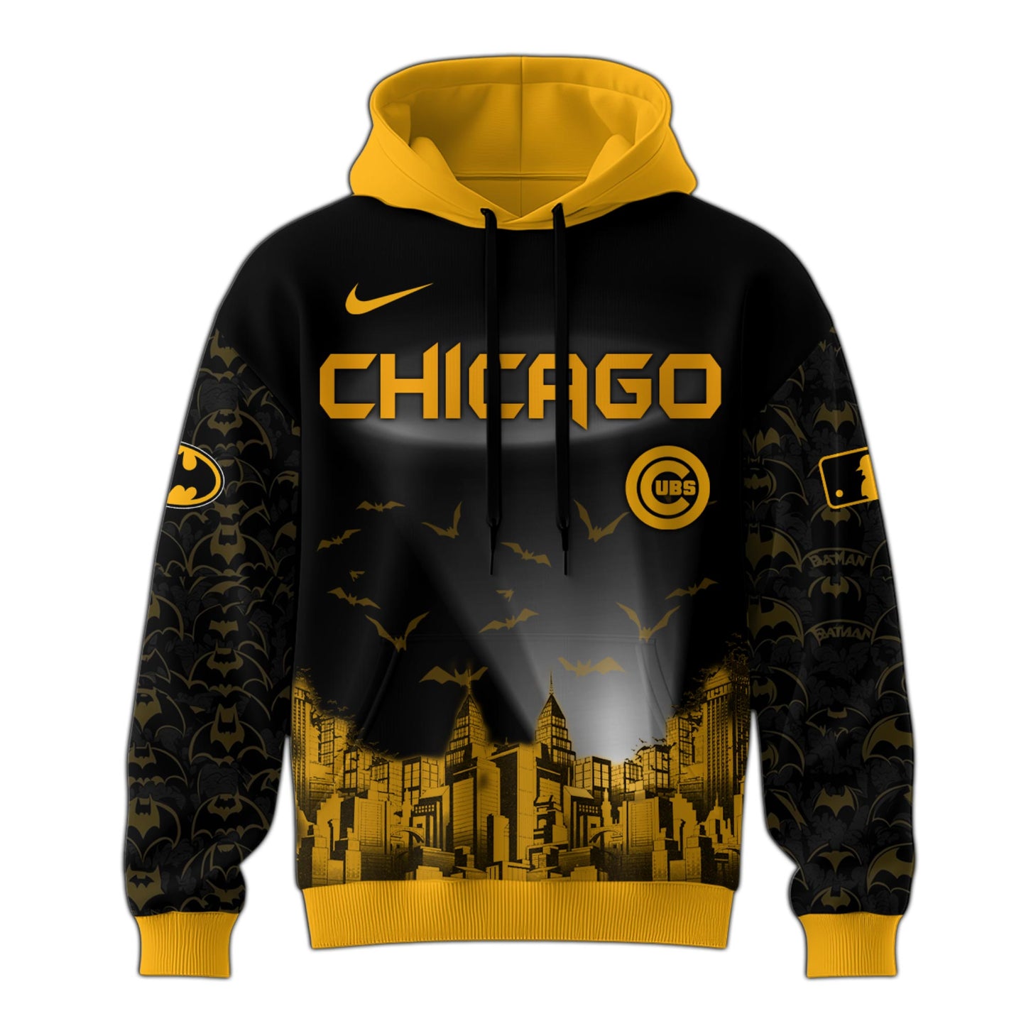 Chicago Cubs x DC Batman Game Night Special Edition Hoodie