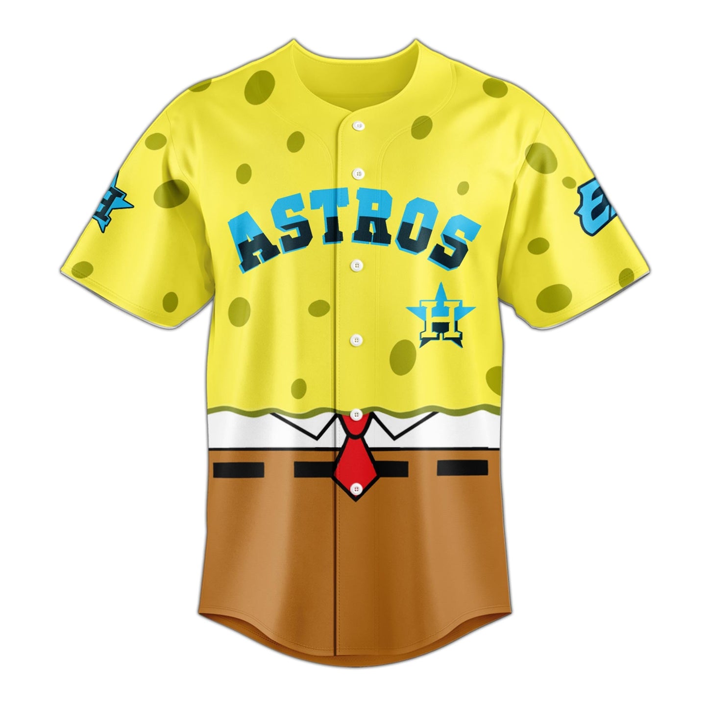 Spongebob x MLB Houston Astros Limited Edition Jersey 2025