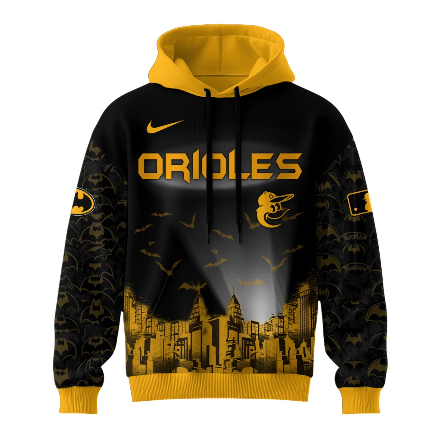 Baltimore Orioles x DC Batman Game Night Special Edition Hoodie
