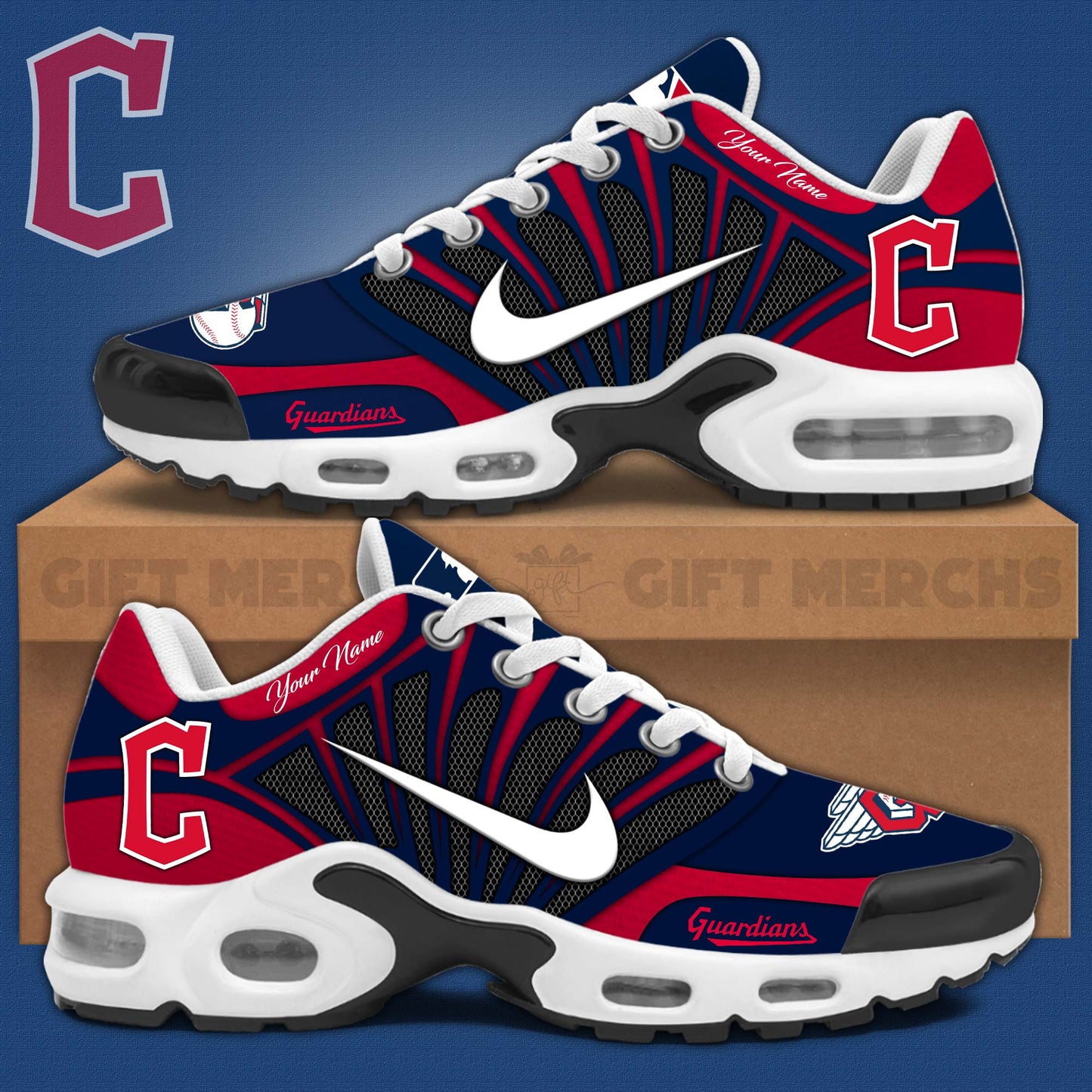 Cleveland Guardians MLB Personalized Limited Edition New Shoes 2025
