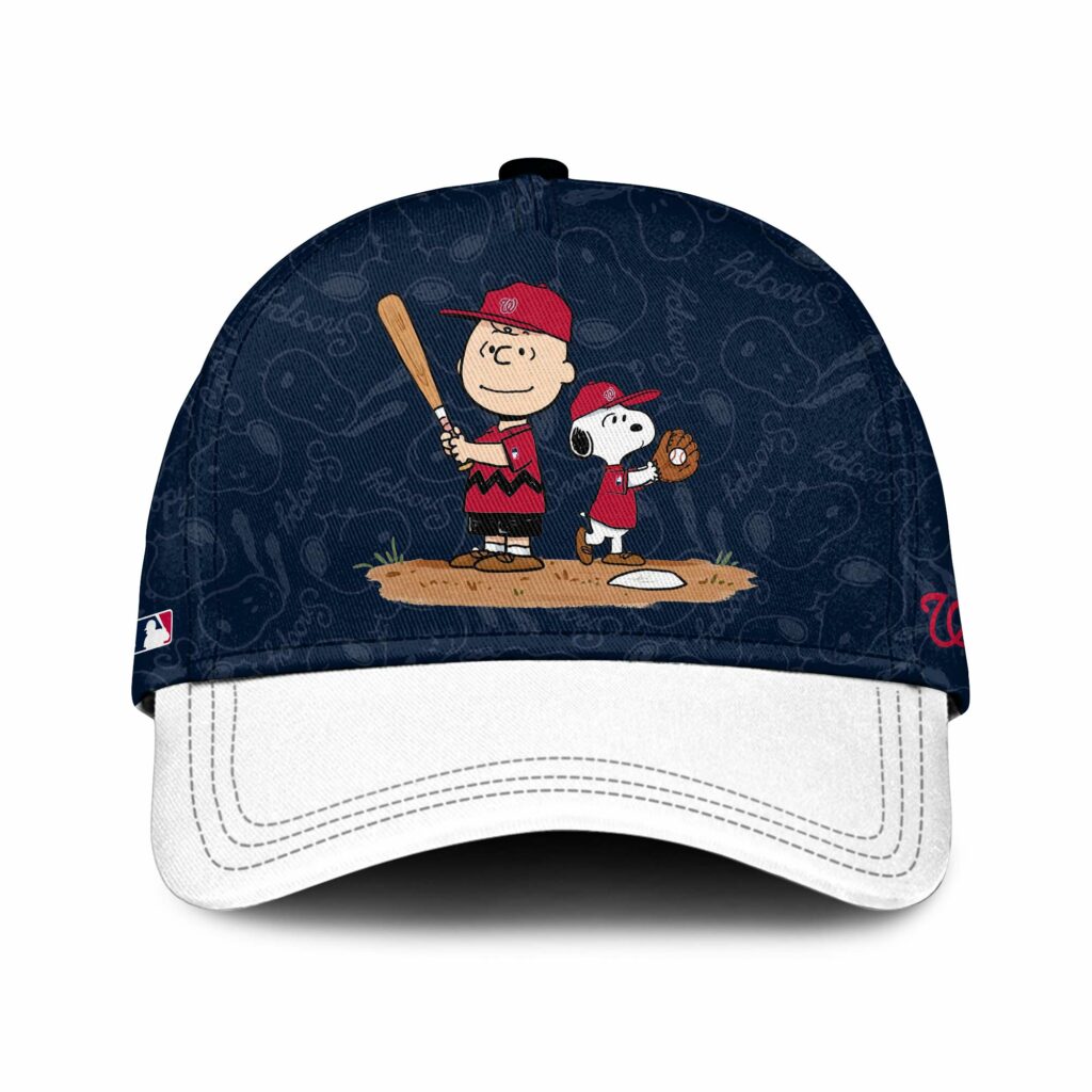 Washington Nationals MLB “75th Anniversary of Peanuts” Snoopy Special Edition Jersey2025