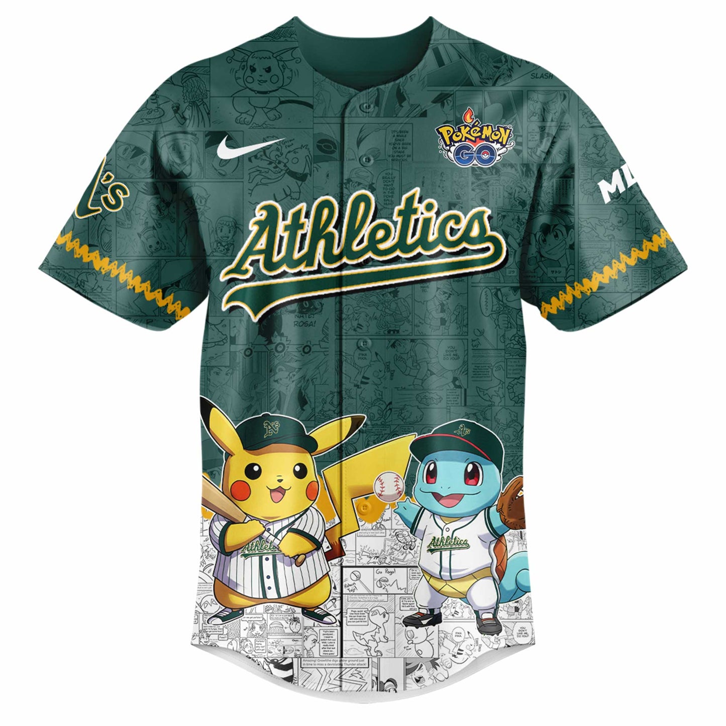Athletics x Polemon GO Special Edition Jersey