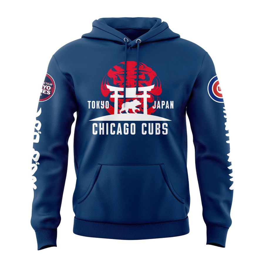 Chicago Cubs 2025 Tokyo Hoodie