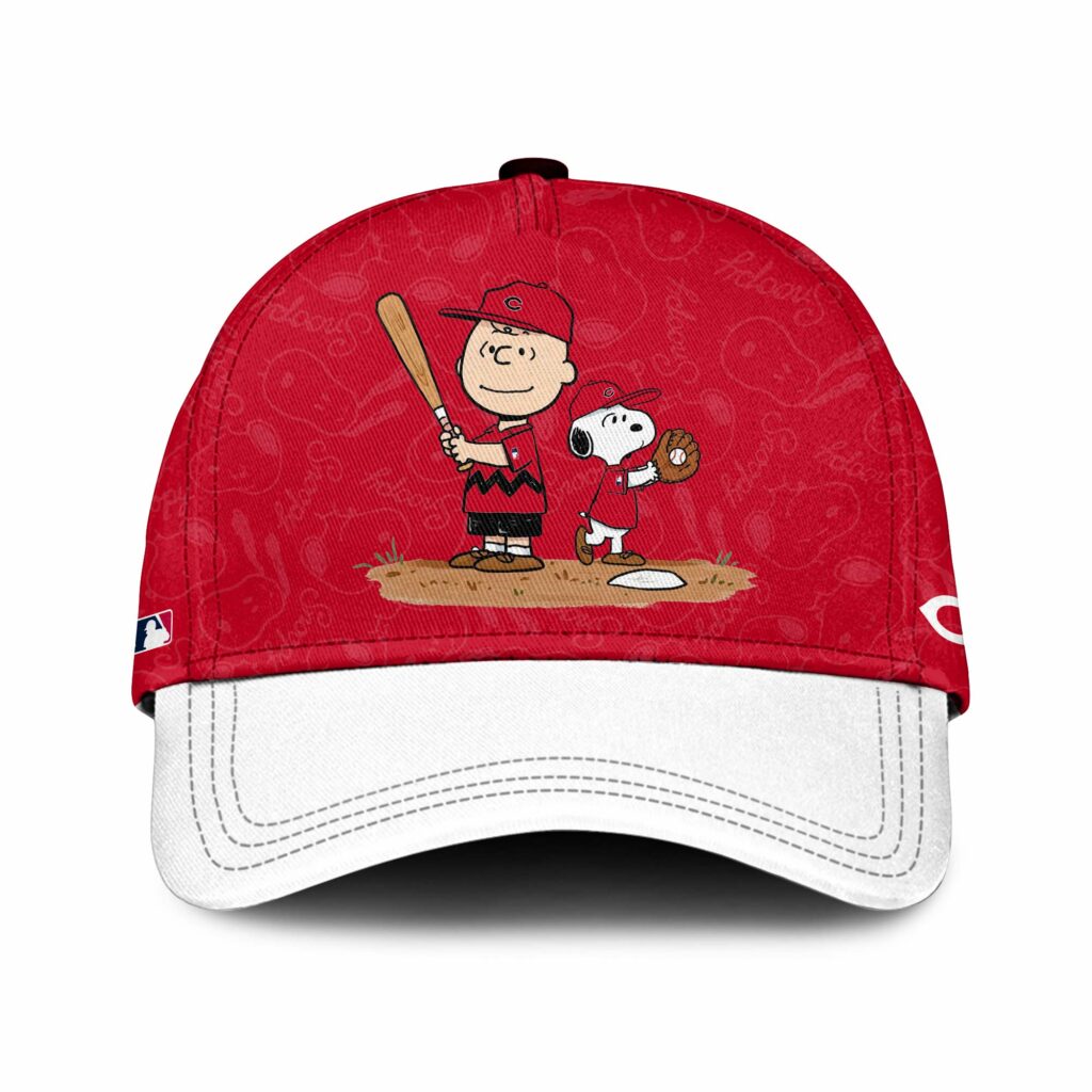 Cincinnati Reds MLB “75th Anniversary of Peanuts” Snoopy Special Edition Jersey2025