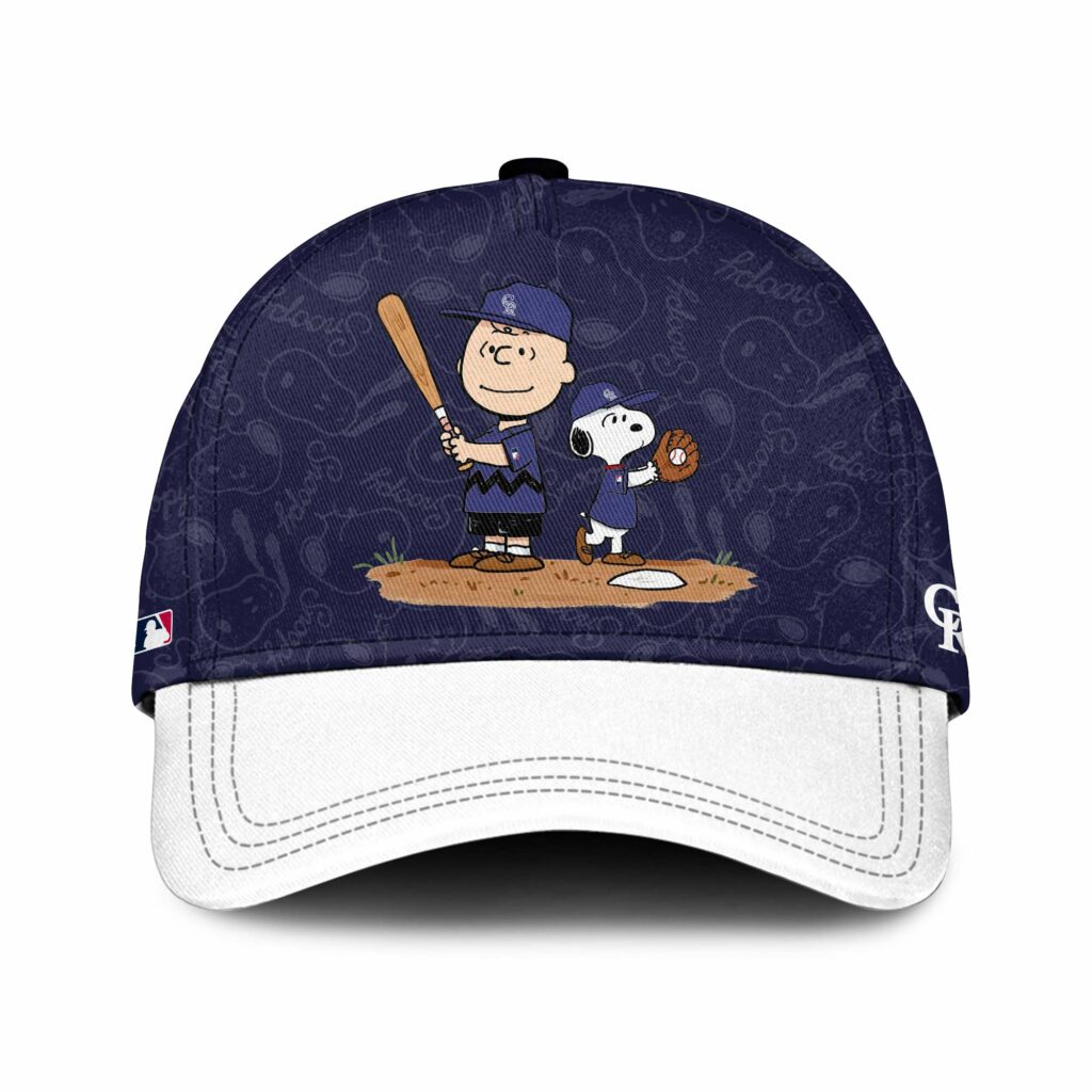 Colorado Rockies MLB “75th Anniversary of Peanuts” Snoopy Special Edition Jersey2025