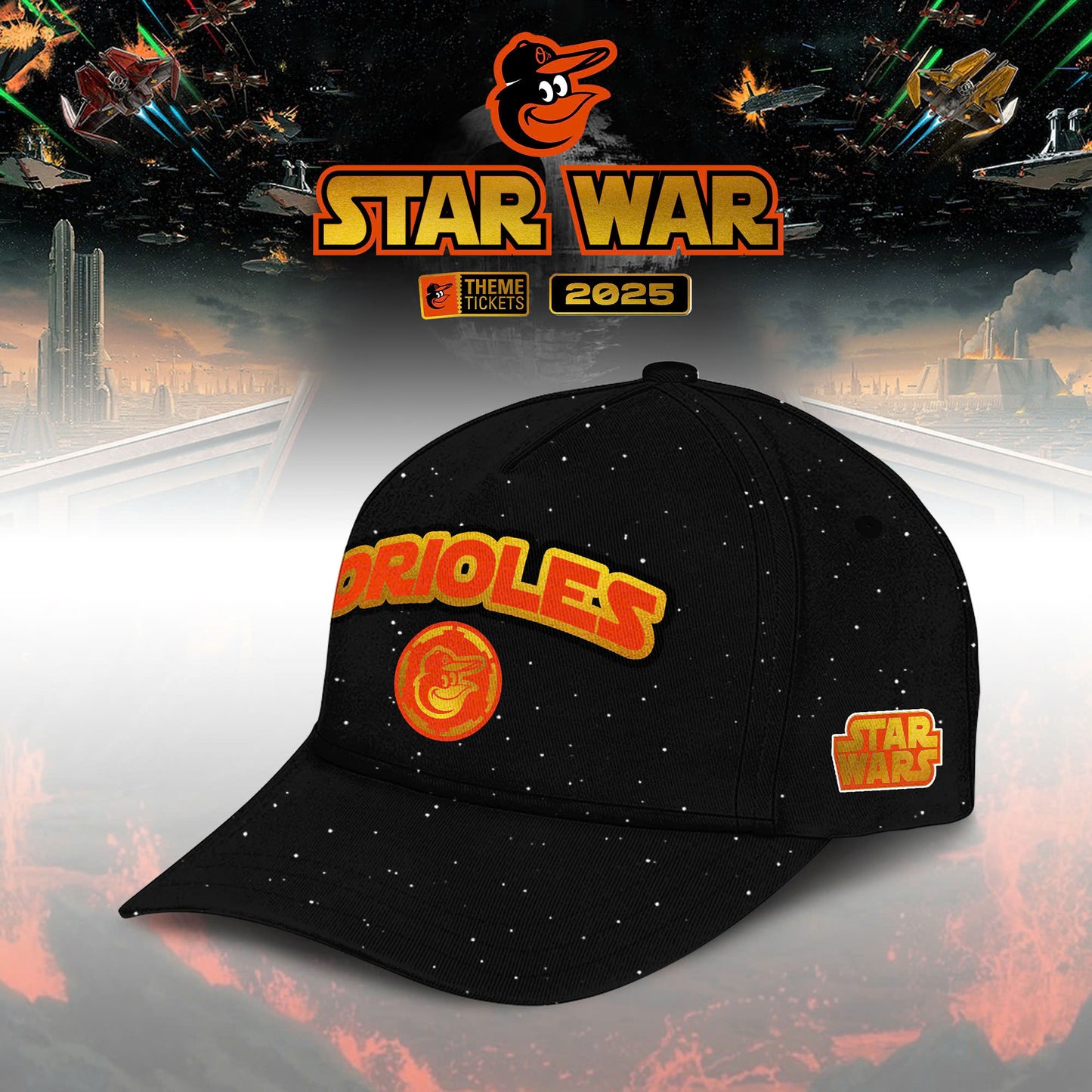 Baltimore Orioles x Star War Limited Edition Jersey 2025