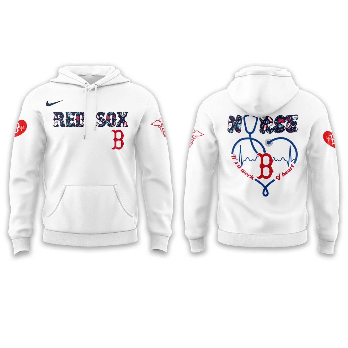 Boston Red Sox NURSES NIGHT Hoodie | Jogger | Cap