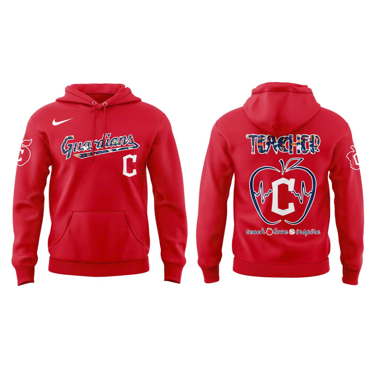 Cleveland Guardians Teacher Appreciation New Hoodie