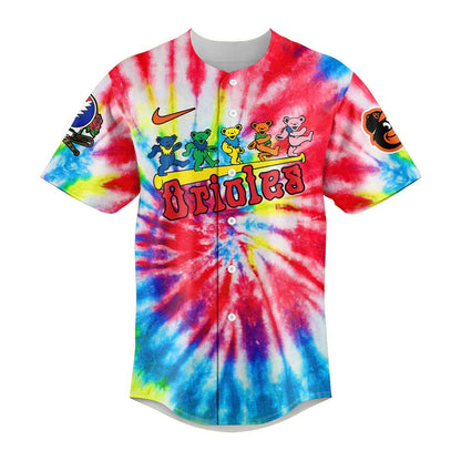 Baltimore Orioles x Grateful Dead New Jersey