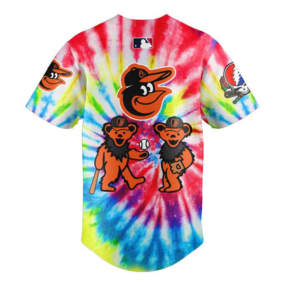 Baltimore Orioles x Grateful Dead New Jersey