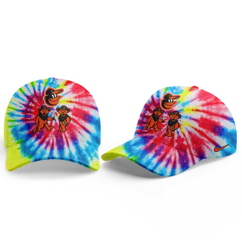 Baltimore Orioles x Grateful Dead New Hoodie