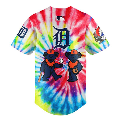 Detroit Tigers x Grateful Dead New Jersey