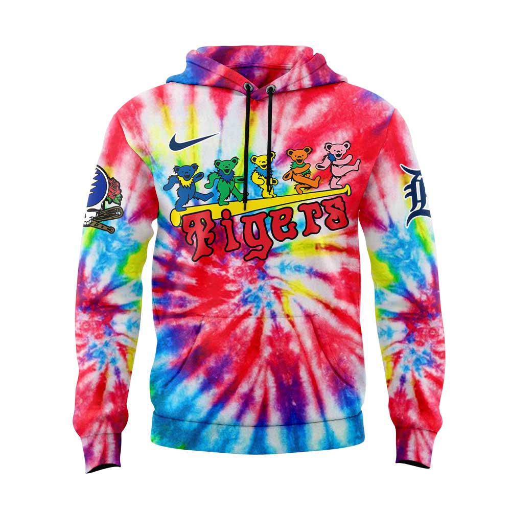 Detroit Tigers x Grateful Dead New Hoodie