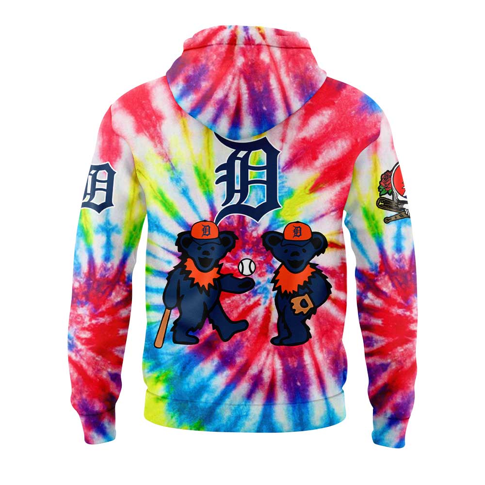Detroit Tigers x Grateful Dead New Hoodie