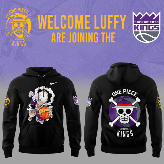 Welcome Luffy Gear 5 are joining the Sacramento Kings Hoodie