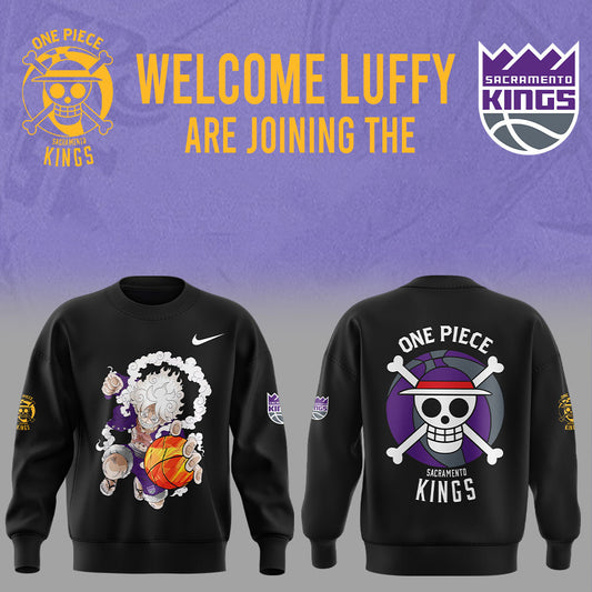 Welcome Luffy Gear 5 are joining the Sacramento Kings Sweatshirt