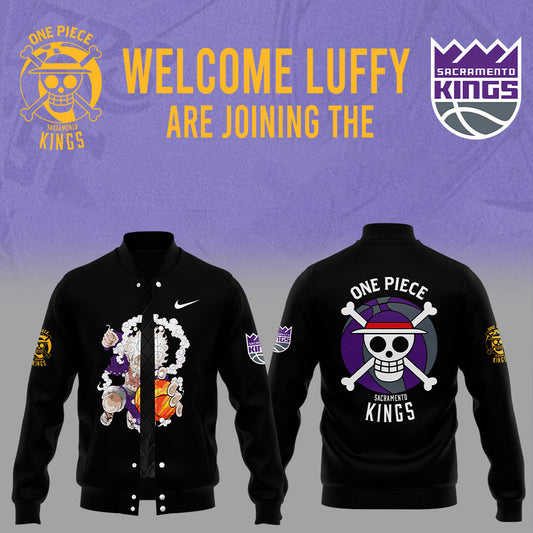 Welcome Luffy Gear 5 are joining the Sacramento Kings Bomber Jacket