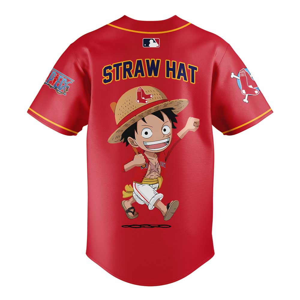 Boston Red Sox x One Piece Night Jersey