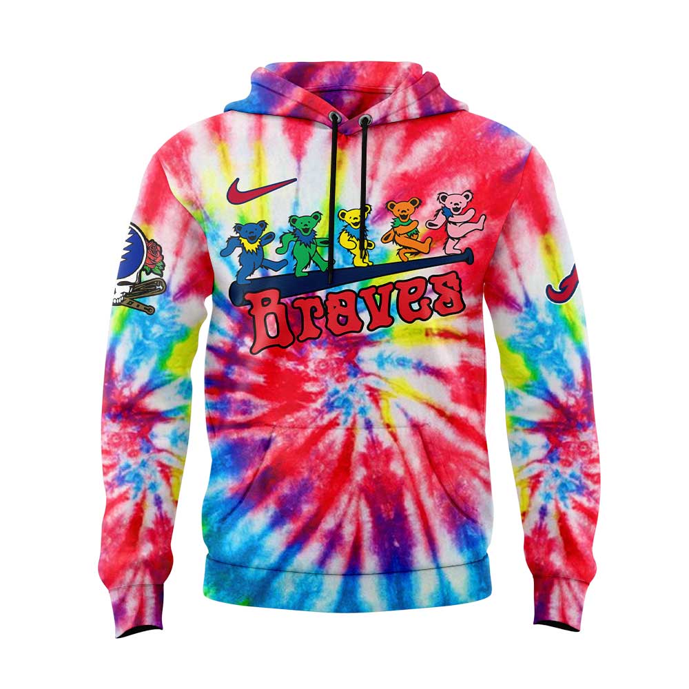 Atlanta Braves x Grateful Dead New Hoodie
