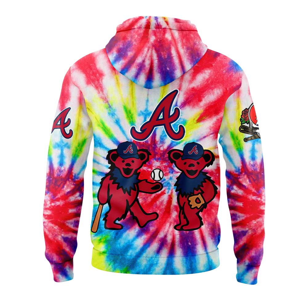 Atlanta Braves x Grateful Dead New Hoodie