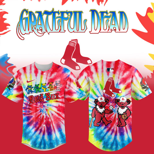 Boston Red Sox x Grateful Dead New Night Jersey