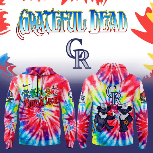 Colorado Rockies x Grateful Dead New Night Hoodie