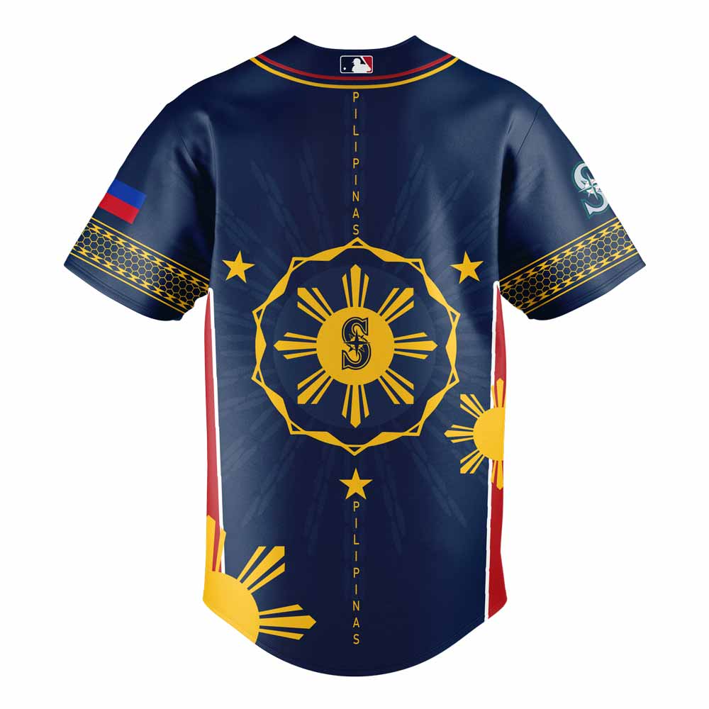Seattle Mariners Filipino Heritage Night 2025 Combo Jersey