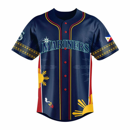 Seattle Mariners Filipino Heritage Night 2025 Combo Jersey