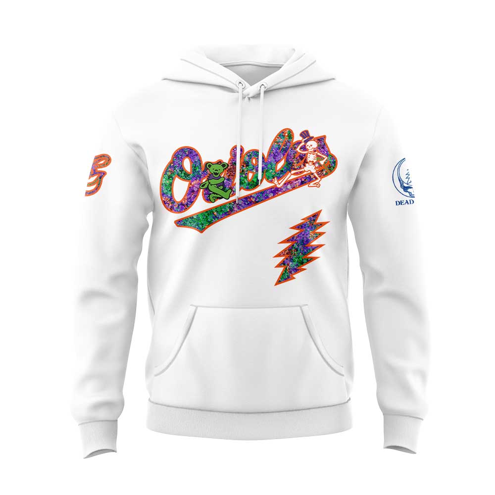 Baltimore Orioles Grateful Dead Night Hoodie