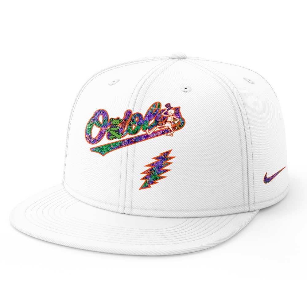 Baltimore Orioles Grateful Dead Night Jersey