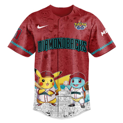Arizona Diamondbacks x Polemon GO Special Edition Jersey