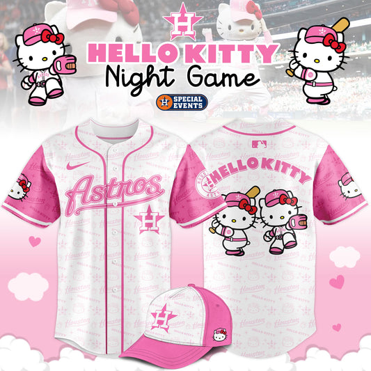 Houston Astros Hello Kitty Night 2025 Jersey
