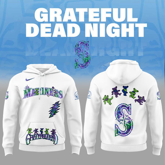 Seattle Mariners Grateful Dead Night Hoodie
