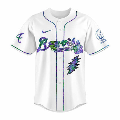 Atlanta Braves Grateful Dead Night Jersey