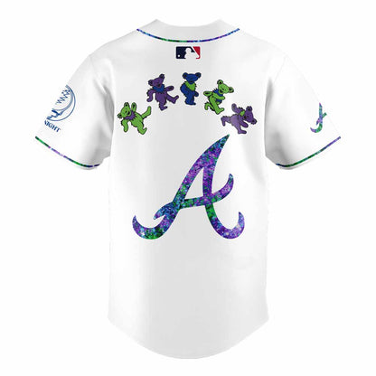 Atlanta Braves Grateful Dead Night Jersey