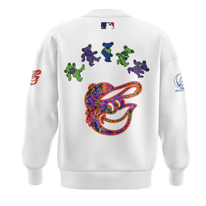 Baltimore Orioles Grateful Dead Night Sweatshirt