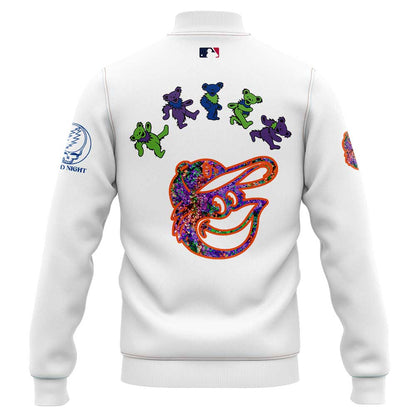 Baltimore Orioles Grateful Dead Night Jacket