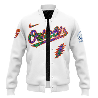 Baltimore Orioles Grateful Dead Night Jacket