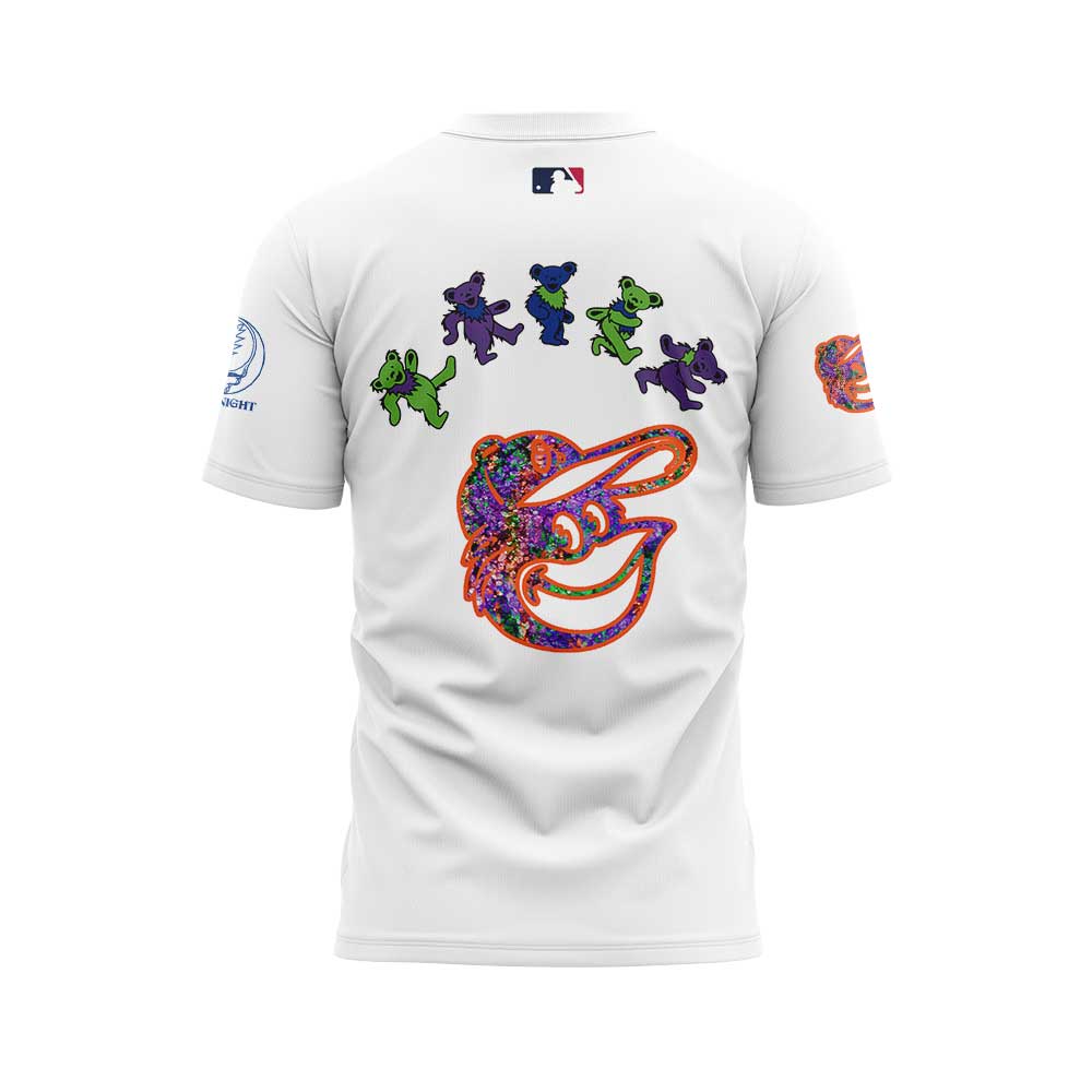 Baltimore Orioles Grateful Dead Night Tshirt