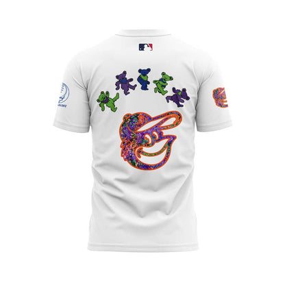 Baltimore Orioles Grateful Dead Night Tshirt