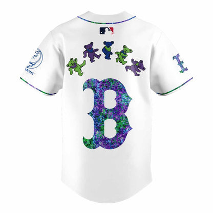 Boston Red Sox Grateful Dead Night Jersey