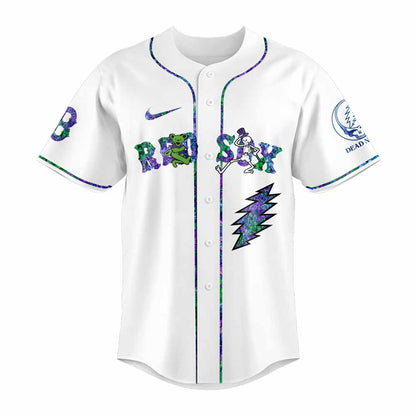 Boston Red Sox Grateful Dead Night Jersey