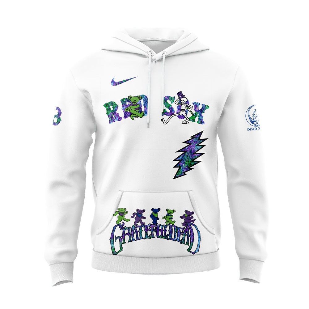 Boston Red Sox Grateful Dead Night Hoodie
