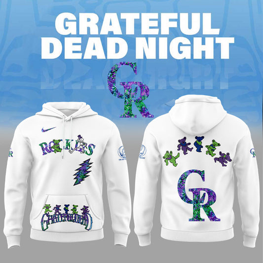 Colorado Rockies Grateful Dead Night Hoodie