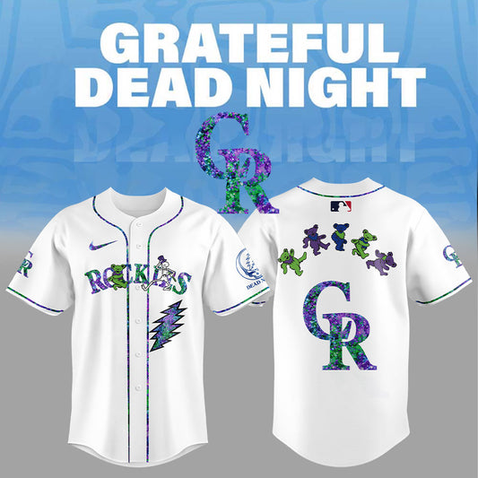 Colorado Rockies Grateful Dead Night Jersey