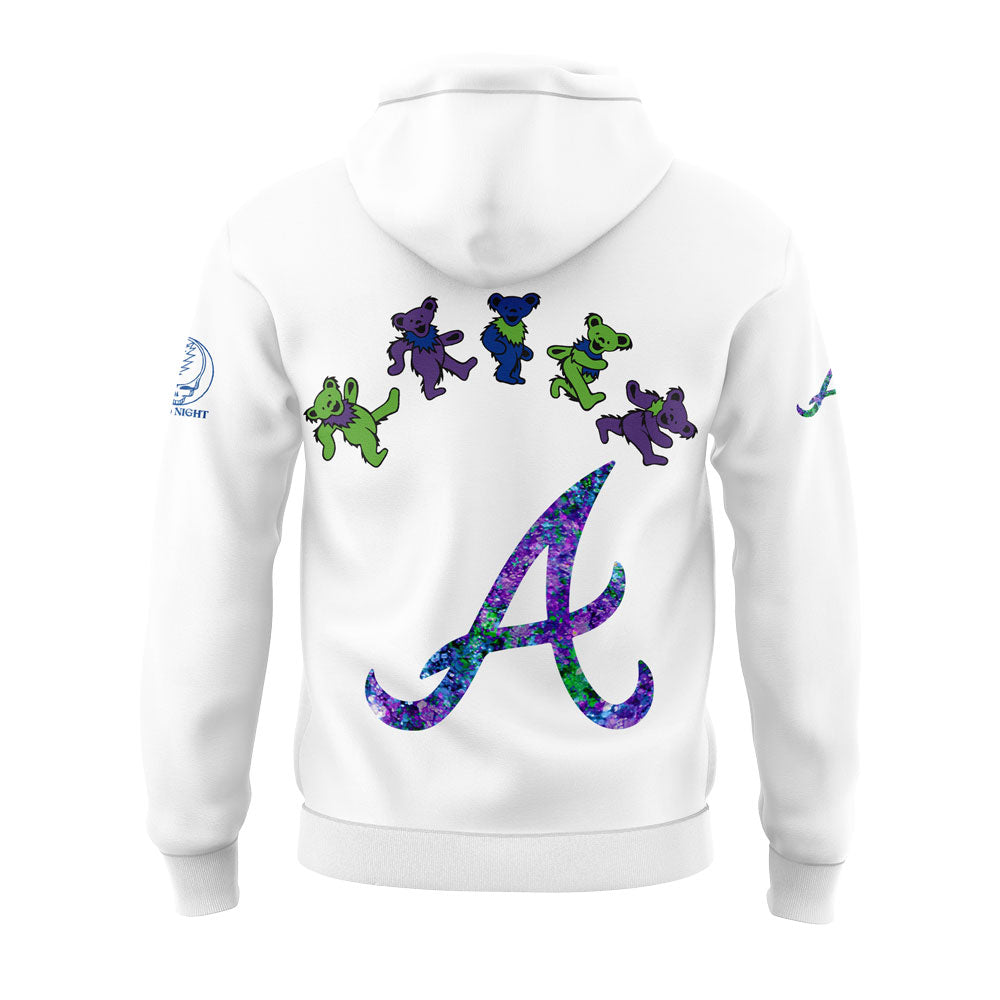 Atlanta Braves Grateful Dead Night Hoodie